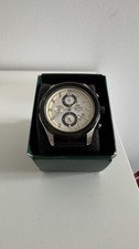 Orient Chronograph Herrenuhr 37mm Edelstahl Tag Datum 2. Uhrzeit