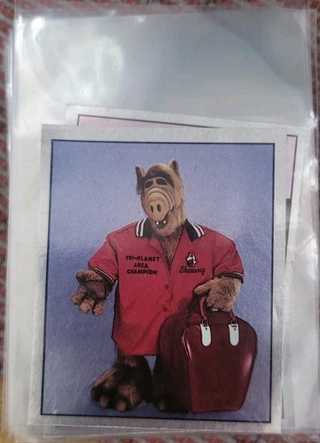 Alf panini sticker 1989 - alf,