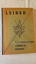 Leiber Goldschmiede Juwelier Bedarf Katalog 1960 Spezialkatalog Leiber: