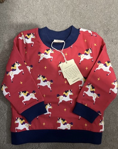 Maxomorra unicorn sweatshirt - maxomorra,