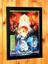 Fate/Zero Anime Manga Old Rare Promo Poster / Ad Art Artwork Framed