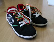 wNeu Heelys Propel 2.0 770603 Junge Mädchen Sneakers schwarz bunt Reggea 38