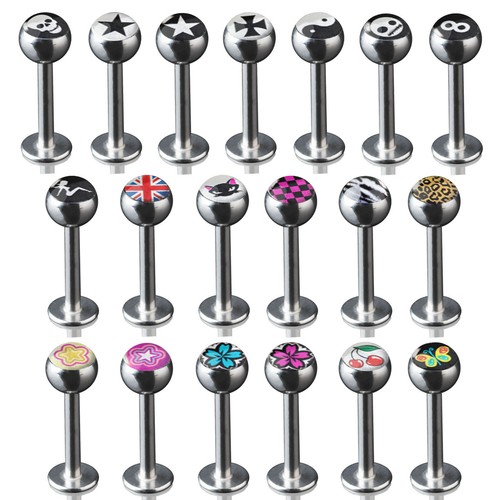 2mm motiv labret - 1,2mm, lippen