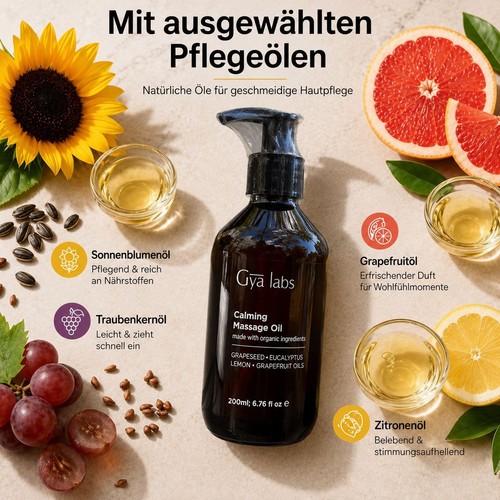 Massage öl set - 2x, gya