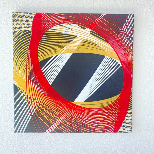 Acryl pendeltechnik auf - acryl,