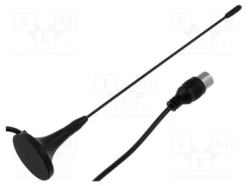 17m antenne magnet koaxial - 0,17m,