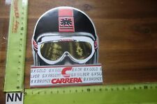 Alter Aufkleber Skier Skischuhe Skibindung Skibrille CARRERA