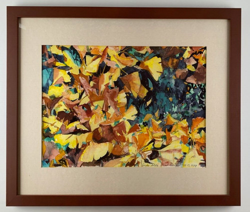 Aquarell zwei signaturen dat - zwei,