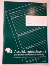 Berichtsheft Ausbildungsnachweis S für die Berufsausbildung, Neu