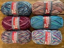 6 x 150gr. Sockenwolle