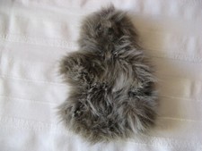 HANDPUPPE aus Plüsch Igel oder Bär grau ca. 26cm groß