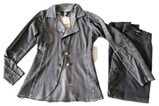 TREDY Damen Anzug grau/silber