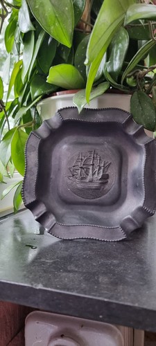 Vintage zinn schale - zinn-schale, /
