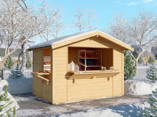 Woodtex marktstand jasmin - marktstand, 6m²