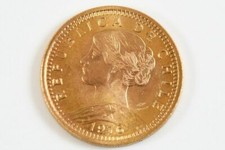  900er Gold Münze, 20 Pesos