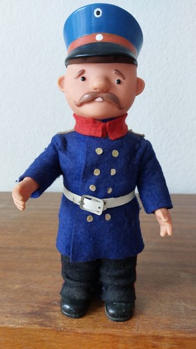 Polizist gummifigur mechanisch - gummifigur,