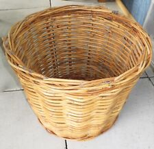 Weidenkorb Groß H41cm x 54D/M Blumenübertopf Vorrats Wäsche Spielzg DEKO Handmad