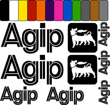 agip aufkleber satz sticker