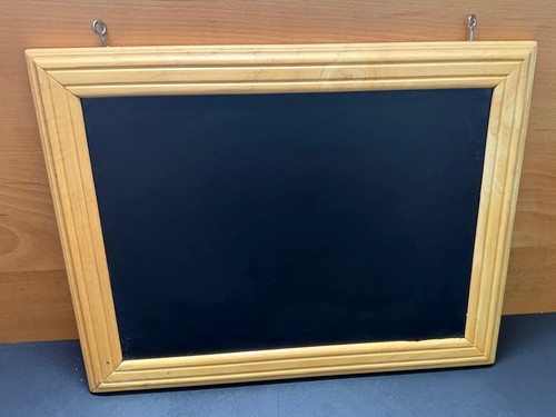 Kreidetafel mit echtholzrahmen - kreidetafel,
