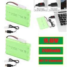 2 x NiMH Akku 9,6V 2400mAh