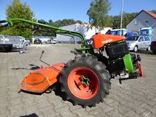 Agria 3400 Einachsfräse, Hockdruckpumpe, Anhänger und Zubehör