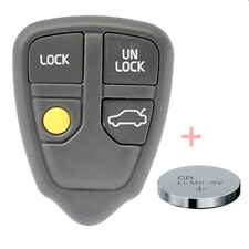 Auto Schlüssel Funk Fernbedienung Gehäuse 4 Tasten passend für Volvo + Batterie