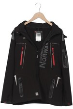 GEOGRAPHICAL NORWAY Jacke Herren Anorak Jacket Kurzmantel Gr. M Schwarz #r9w5qce