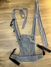 Babytrage Meira Tie Trage grau bis 15kg Halfbuckle