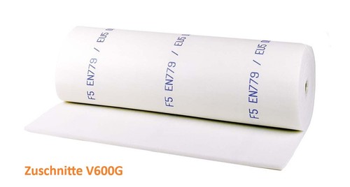Filtermatte deckenfilter v600g - filtermatte,