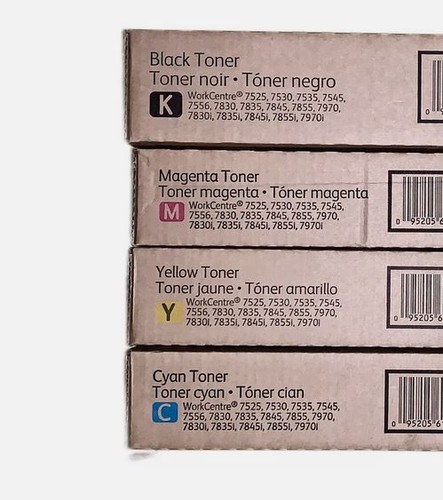 Xerox toner cmyk workcentre - xerox,