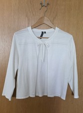 NEU! Strickjäckchen, Bolero, Weiss/Creme, Zoë+phoebe, Gr. L (42)!