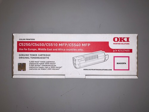 Oki c5250 c5450 - c5450, c5510mfp