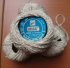 Häkel-/Stickgarn 53-55% Baumwolle, 47-45% Viskose 3 x 50g Beige, 1x 50g Aprikose