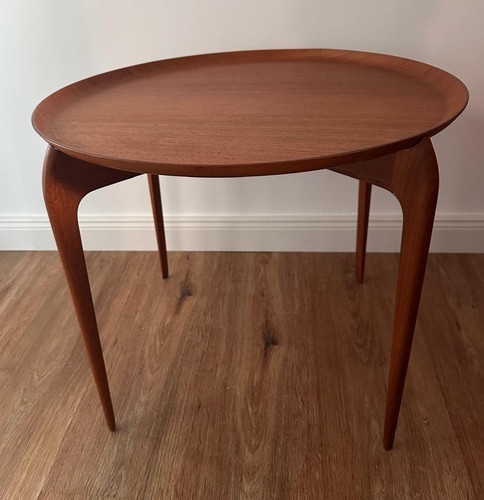 Danish teak beistelltisch - danish, teak-beistelltisch
