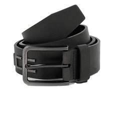 883 POLICE JAMWICK SCHWARZER LEDERGÜRTEL