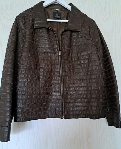 Lederjacke braun größe - braun, 46