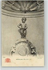 10009156 - Manneken Pis Bruessel Humor 1900