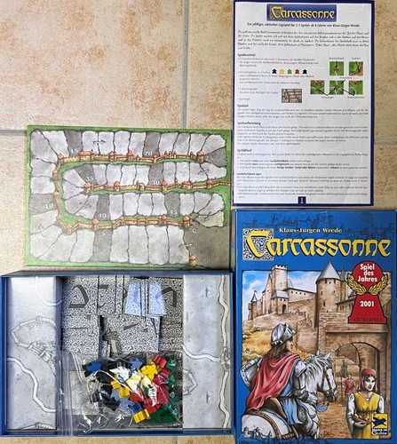 Carcassonne brettspiel - carcassonne,