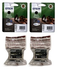 2 x Original Epson T0431