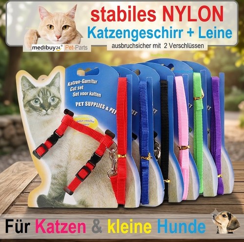 Katzengeschirr mit leine - mit, für