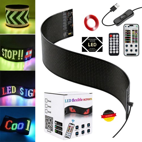 Led anzeige flexible - led,