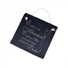 Geschenk für Schwester Schild