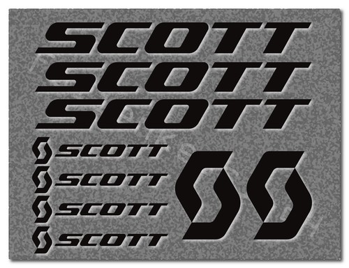 Scott aufkleber 25cm sticker - aufkleber,