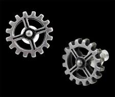 Alchemy Steampunk Ohrringe - Industrilobe - Fantasy Ohrschmuck Mechanik Optik