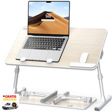 Laptop Tisch 60x33cm Teak Holz