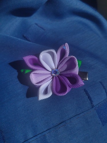 Kanzashi handarbeit - kanzashi,