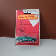 MATCHBOX SUPERFAST Nr.9 Ford Escort RS 2000 In Blister 