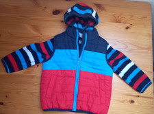 Set warme Weste und Fleece-Kapuzen-Jacke Gr. 74