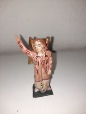 Grulich Krippenfigur  Engel   (ca. 8 cm hoch) Holz  geschnitzt  #1