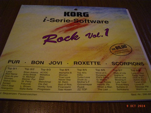 Korg series style rock vol - korg,